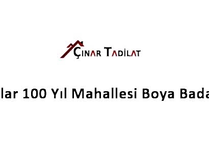 Bağcılar 100 Yıl Mahallesi Boya Badanacı